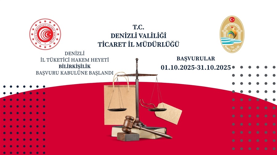 Tüketici Hakem Heyeti Bilirkişilik Başvuru İlanı